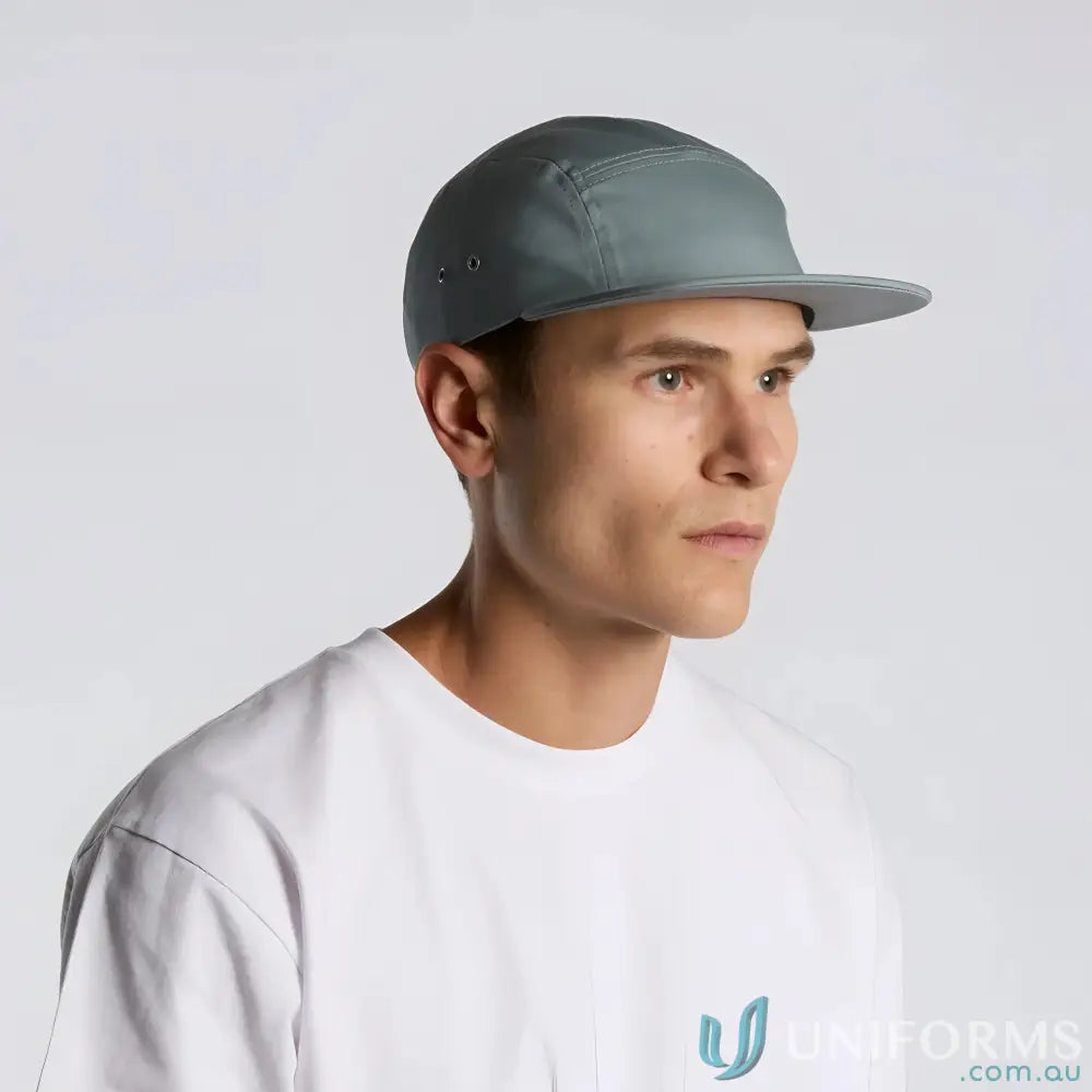 1103-ARMY 1103-MINERAL Five Panel Cap front product image