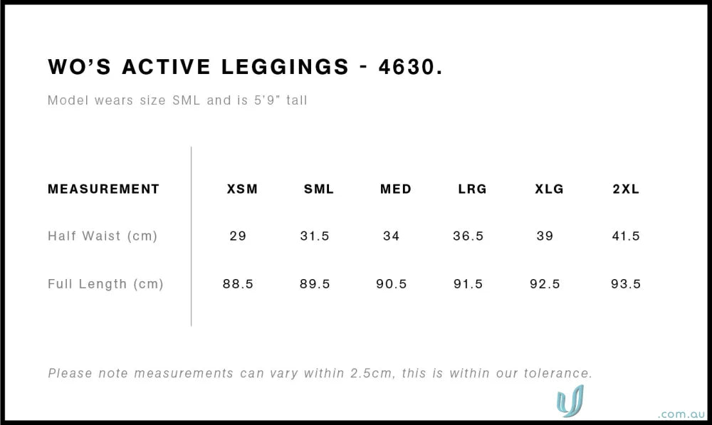 Active Leggings - Unleash Your Performance 4630-AS AS Ladies Active Leggings