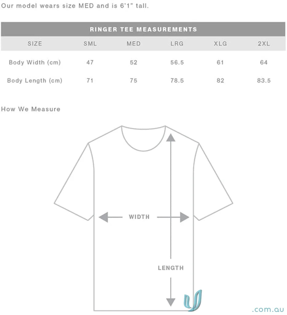 AS 5053-AS AS Ringer Tee