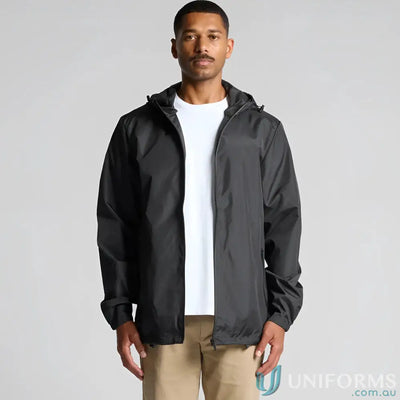 AS 5508-AS AS Section Zip Jacket in Black