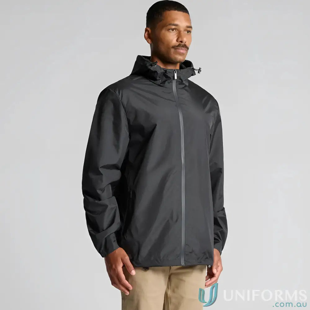 AS 5508-AS AS Section Zip Jacket in Black front product image