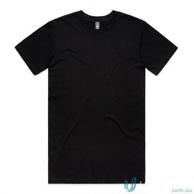 5075-AS 5075 AS Staple PlusTee in black