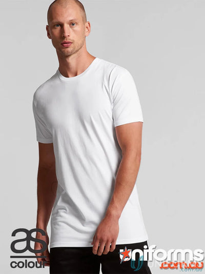 5075-AS 5075 AS Staple PlusTee in white