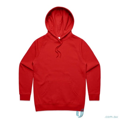 AS 4101-AS AS Womens Supply Hoodie in Red