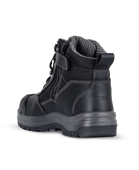 9H8 safety boots 9H8 Atrax Heavy-Duty Zip Safety Boot