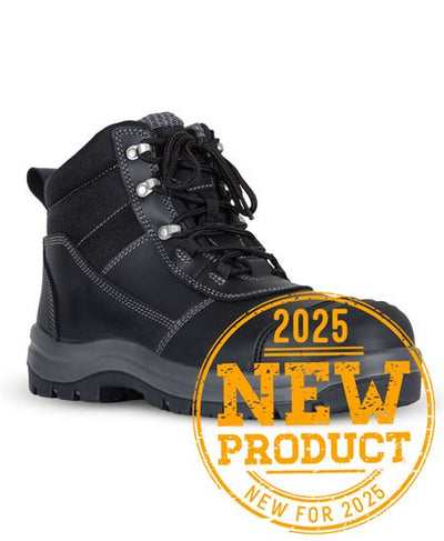 9H8 safety boots 9H8 Atrax Heavy-Duty Zip Safety Boot