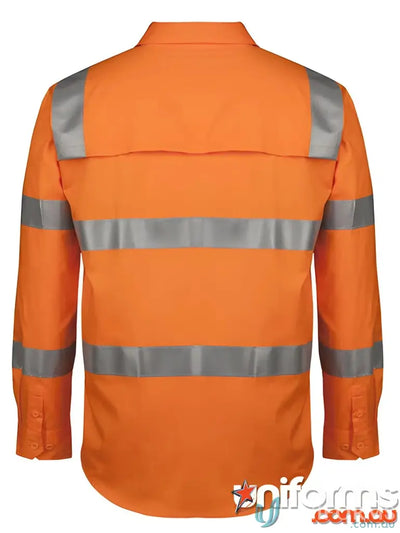 JBs 6DNWR AUST Rail HiVis (D+N) 150G Shirt