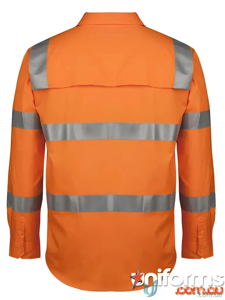JBs 6DNWR AUST Rail HiVis (D+N) 150G Shirt