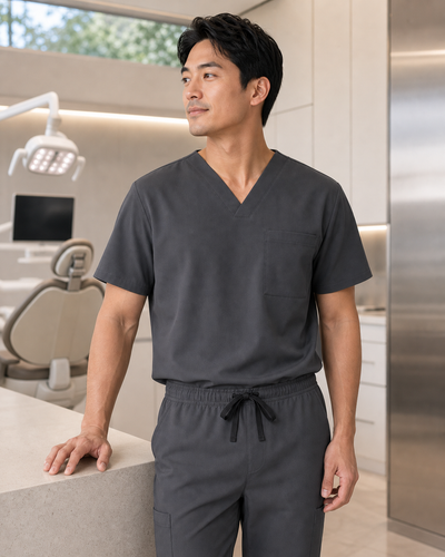 Avery V-Neck Scrub Top