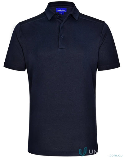 Winning Spirit PS87 Bamboo Corporate Polo in Navy