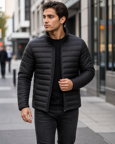 Basecamp Thermal Jacket on Australian male model
