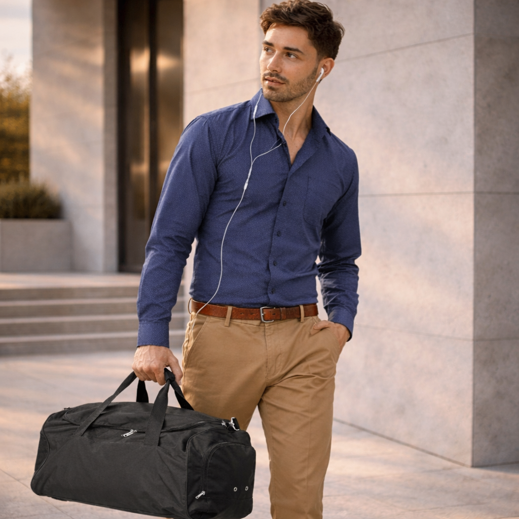 Winning Spirit B2000 Basic Sports Bag in Black front product image