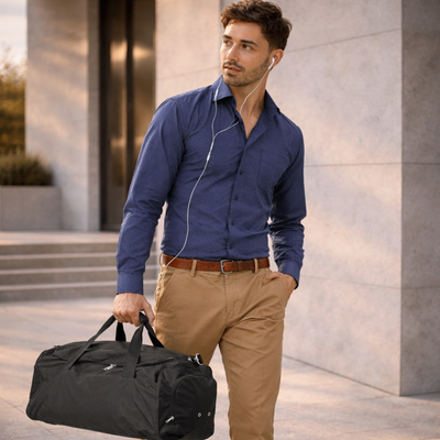 Winning Spirit B2000 Basic Sports Bag in Black front product image