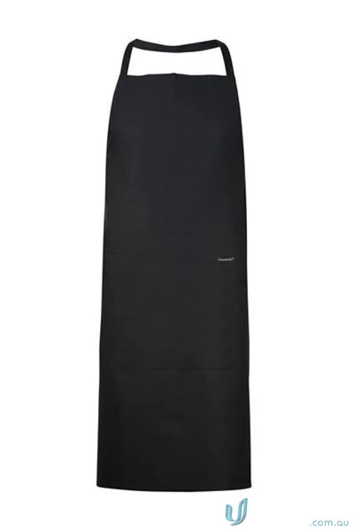 WorkCraft CA003 Bib Apron With Pocket in Black