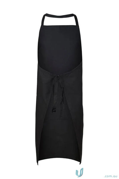 WorkCraft CA003 Bib Apron With Pocket in Black