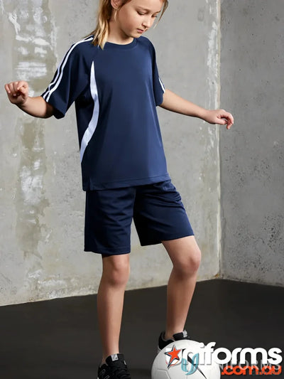 Biz Collection ST2020B-1 Biz Collection Kids Bizcool Shorts in Navy