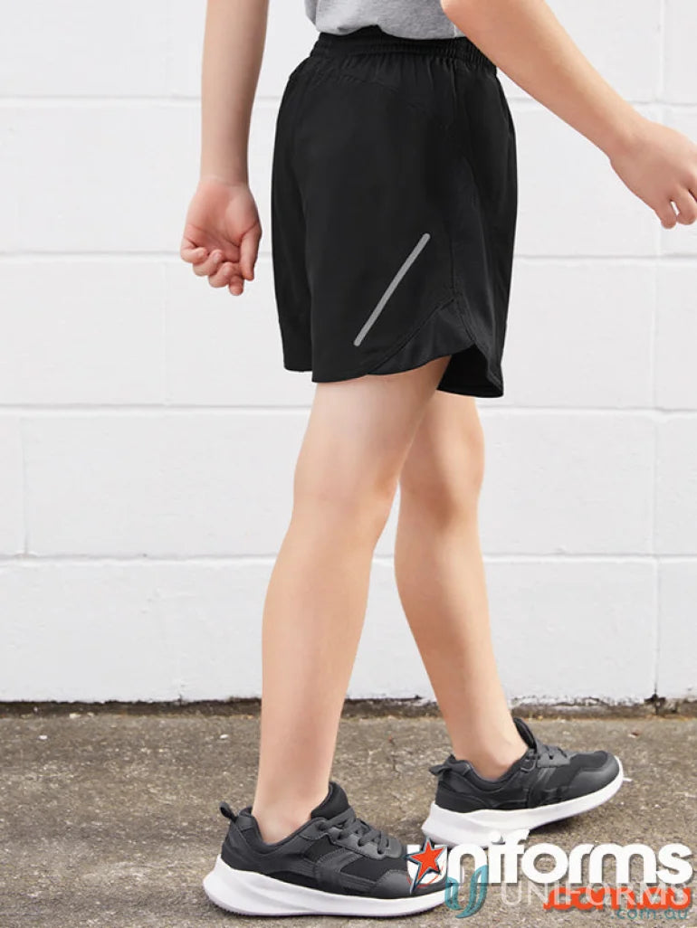 Biz Collection ST511K-1 Biz Collection Kids Tactic Shorts in Black