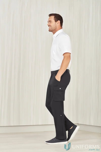 Biz Collection CL959ML Biz Comfort Waist Cargo Pant in Black