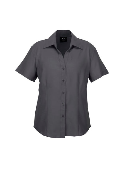 Biz Collection LB3601 Biz Ladies Oasis SS Shirt in Charcoal