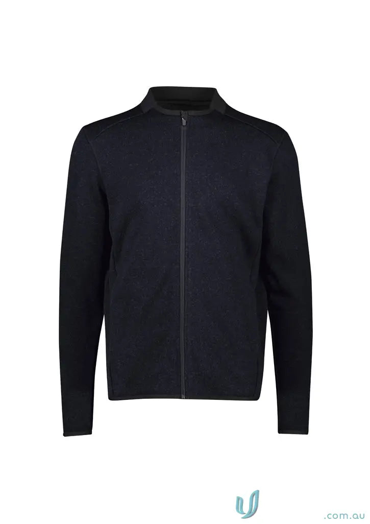 Biz Collection CO342MJ-1 Biz Mens Nova Zip Front Jumper