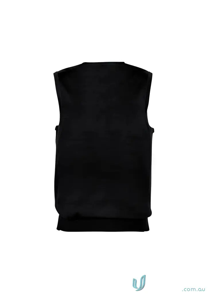 Biz Collection WV619M-1 Biz Milano Knit Vest in black