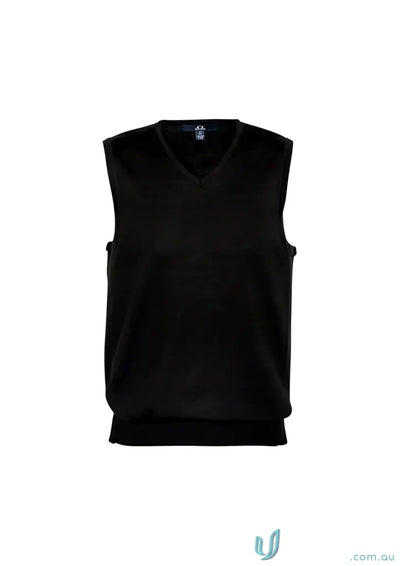 Biz Collection WV619M-1 Biz Milano Knit Vest in black