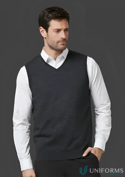 Biz Collection WV619M-1 Biz Milano Knit Vest