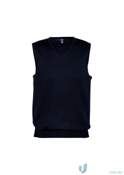 Biz Collection WV619M-1 Biz Milano Knit Vest in navy