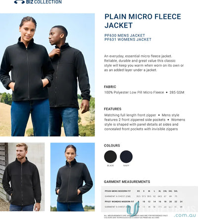 Biz Collection PF630 Biz Polar Fleece Jacket