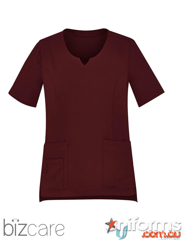 Biz Collection CST942LS Avery Ladies Round Neck Scrub Top