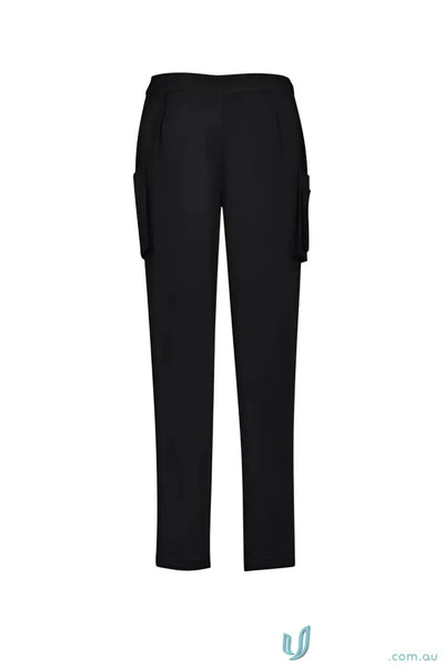 Biz Collection CSP943LL Avery Ladies Slim Leg Scrub Pant in Black