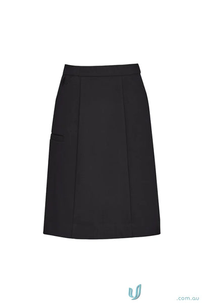 Biz Collection CL956LS-1 Bizcare Comfort Waist Cargo Skirt in Black