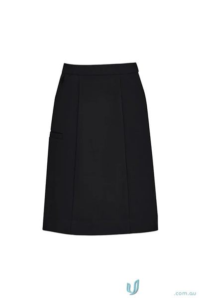 Biz Collection CL956LS-1 Bizcare Comfort Waist Cargo Skirt in Black
