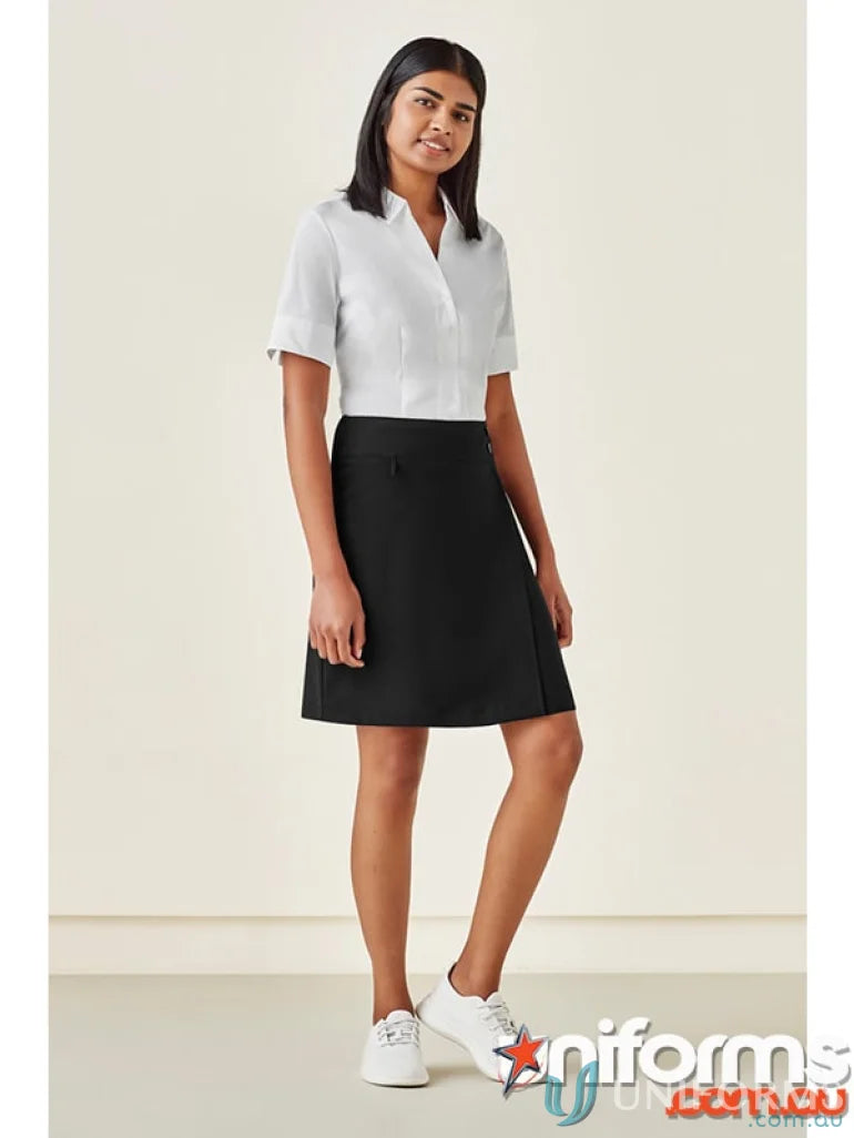 Biz Collection CL145LS-1 Bizcare Comfort Waist Skort in Black