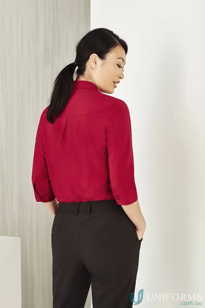 Biz Collection CS951LT-1 Bizcare Easy Stretch 3Q Sleeve Shirt