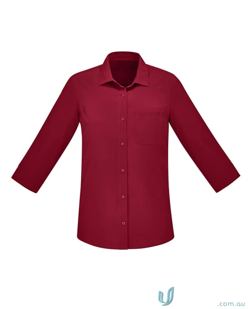 Biz Collection CS951LT-1 Bizcare Easy Stretch 3Q Sleeve Shirt