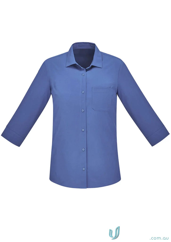 Biz Collection CS951LT-1 Bizcare Easy Stretch 3Q Sleeve Shirt