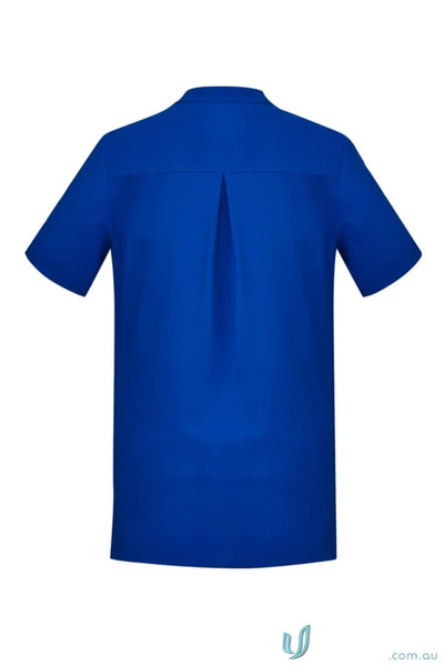 Blue short-sleeved shirt from Bizcare Florence Plain Women’s Florence Plain CS949LS