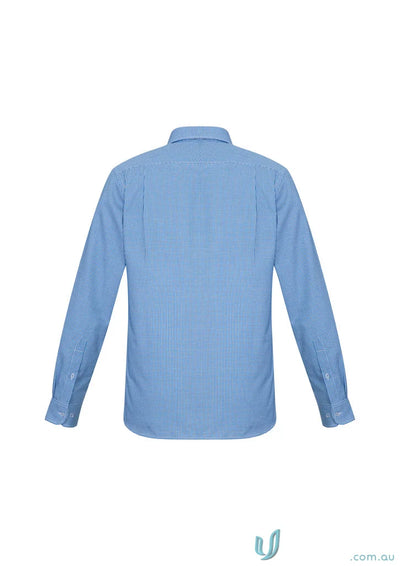 Light blue Ellison long sleeve shirt from Boronia LS Shirt, perfect mens business look