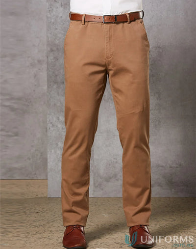 Winning Spirit M9380 Boston Chino Pants in Toffee
