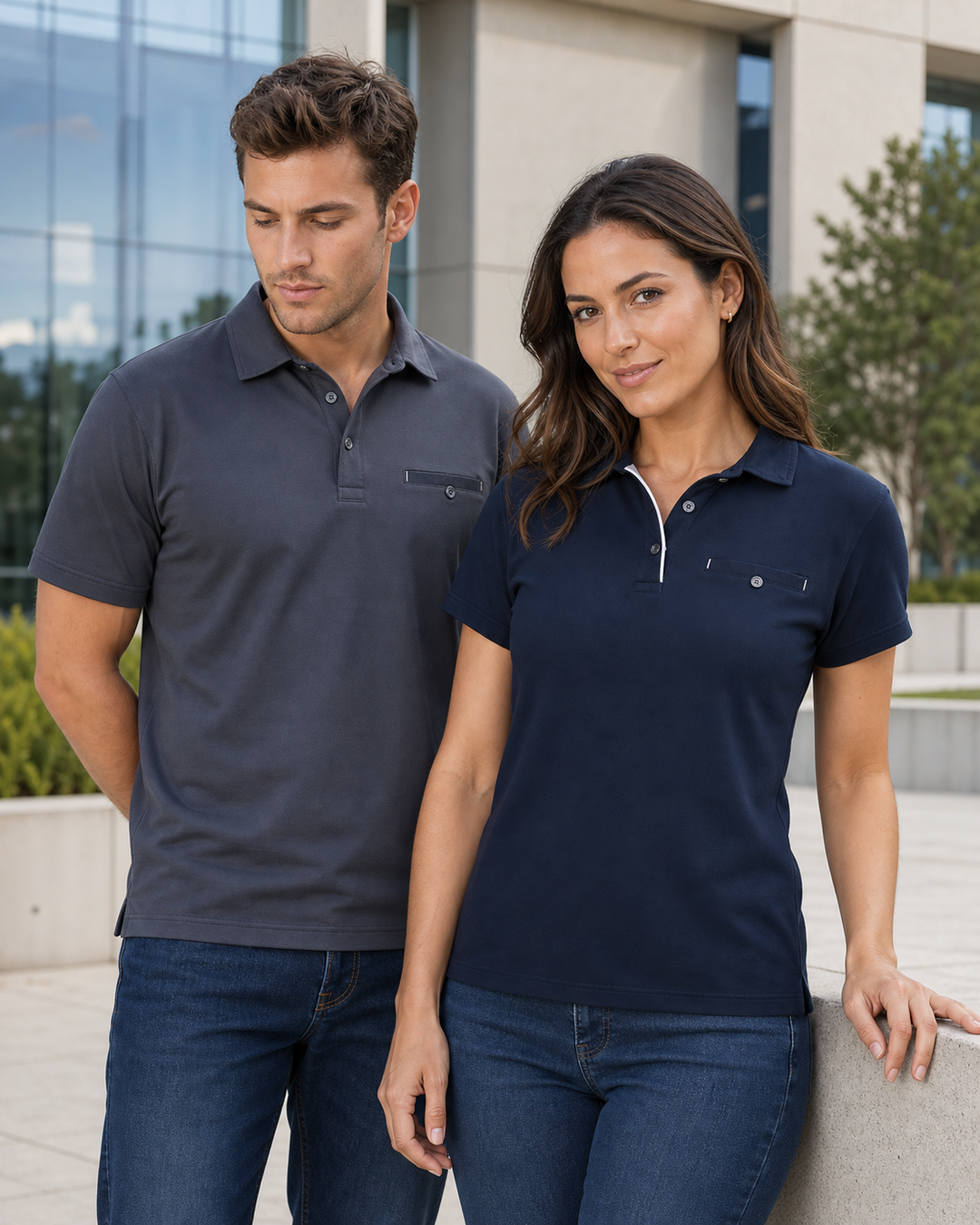 Boston Ladies Polo worn by professional Australian models
