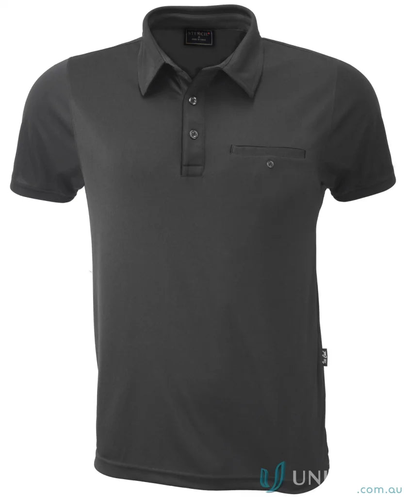 1063-PT 1063-PT-1 Boston SS Polos in Charcoal/Black