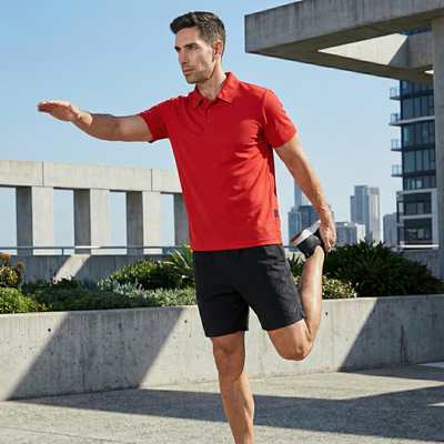 Aussie Pacific 1307 Botany Polo in Red