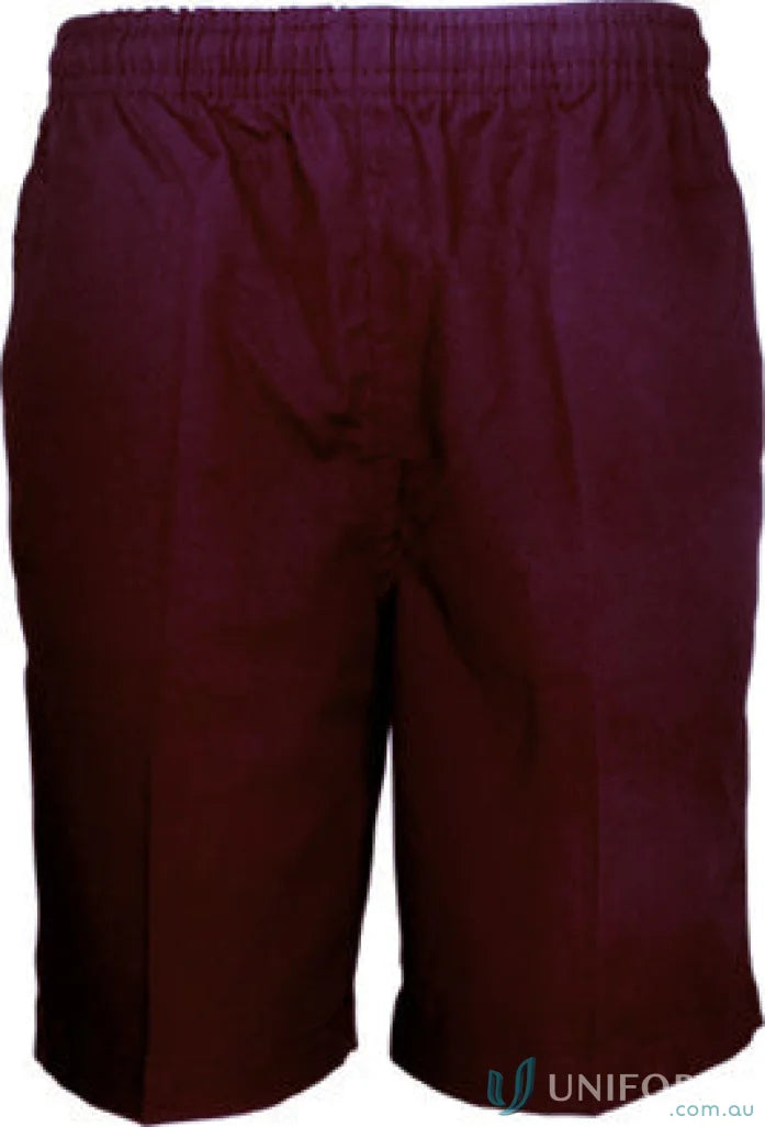 Bocini CK1304 School Shorts in Maroon