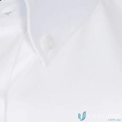 Bradford Fine Oxford slim fit shirt with easy iron button-down collar in white