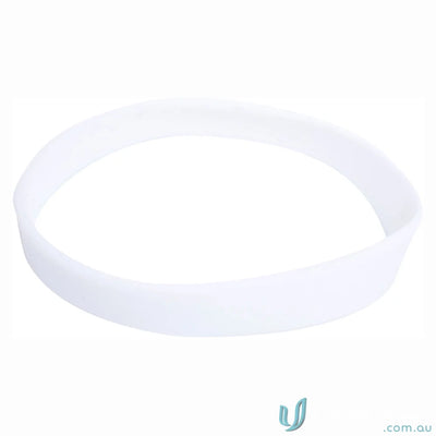 Branded Silicone Wristband with free decoration options and pad print design