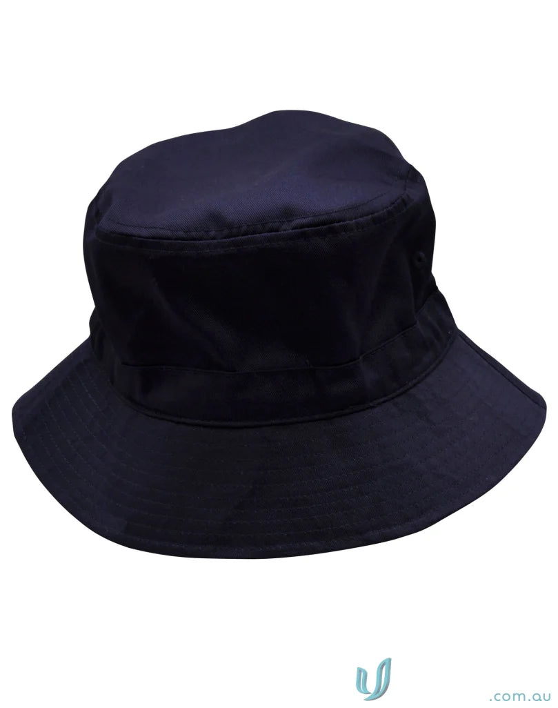 Winning Spirit H1034-1 Bucket Hat With Toggle in Navy