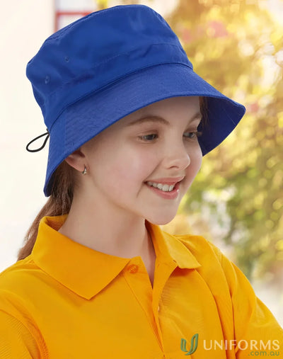 Winning Spirit H1034-1 Bucket Hat With Toggle in Royal