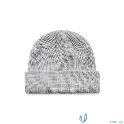 Acrylic Beanie 1120 Cable Beanie in Grey Marle