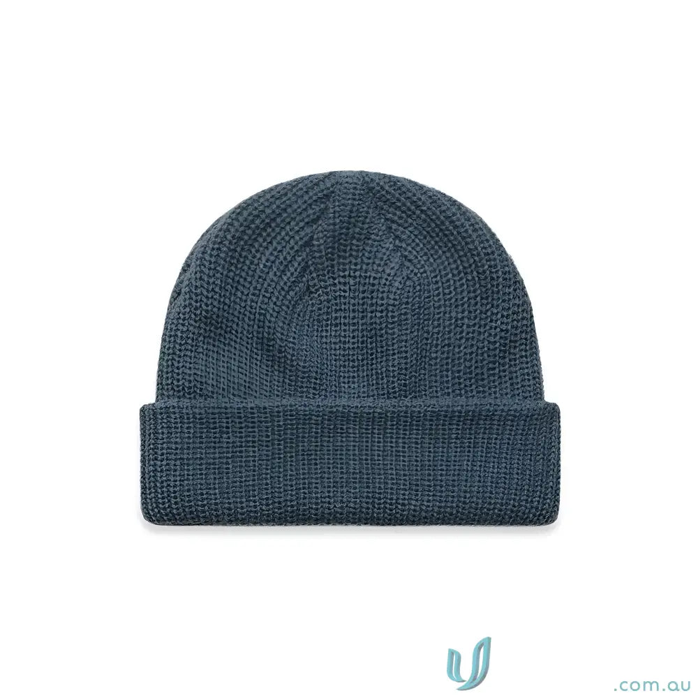 AS 1120 Cable Beanie in Petrol Blue